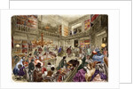 Illustration of a Bookstore in Paris by Anonymous