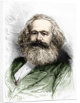 Portrait of Karl Marx by Anonymous