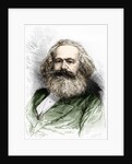Portrait of Karl Marx by Anonymous