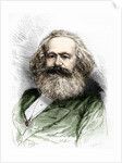 Portrait of Karl Marx by Anonymous