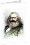 Portrait of Karl Marx by Anonymous
