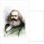 Portrait of Karl Marx by Anonymous