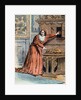 Illustration of Cardinal Mazarin Hiding a Jewelry Box by Anonymous