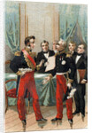 Illustration of the Marquis de Lafayette and the Duke of Orleans by Anonymous