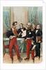Illustration of the Marquis de Lafayette and the Duke of Orleans by Anonymous