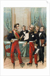 Illustration of the Marquis de Lafayette and the Duke of Orleans by Anonymous