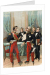 Illustration of the Marquis de Lafayette and the Duke of Orleans by Anonymous