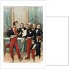 Illustration of the Marquis de Lafayette and the Duke of Orleans by Anonymous