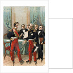 Illustration of the Marquis de Lafayette and the Duke of Orleans by Anonymous