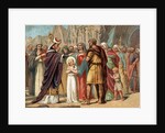 Illustration of Saint Genevieve with Saint Germain of Auxerre by Anonymous