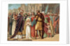 Illustration of Saint Genevieve with Saint Germain of Auxerre by Anonymous