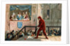 Illustration of King Philip IV Watching the Public Burning of a Papal Decree by Anonymous