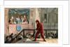 Illustration of King Philip IV Watching the Public Burning of a Papal Decree by Anonymous