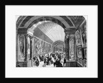 Illustration of the Medici Gallery at the Musee du Louvre by Anonymous