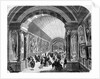 Illustration of the Medici Gallery at the Musee du Louvre by Anonymous