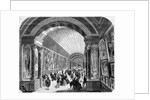 Illustration of the Medici Gallery at the Musee du Louvre by Anonymous