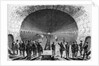 Illustration of Dignitaires Viewing the Main Sewer of Gare de Strasbourg by Anonymous