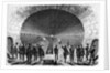 Illustration of Dignitaires Viewing the Main Sewer of Gare de Strasbourg by Anonymous