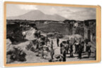 Archaeological Excavation at Pompeii by Anonymous