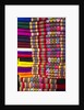 Colorful Peruvian Blankets by Anonymous