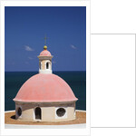 Pink Dome at El Morro Fortress by Anonymous