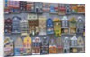 Refrigerator Magnets of Amsterdam Town Homes by Anonymous