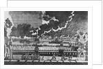 The Burning of Moscow in 1812 Print by Anonymous