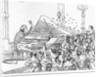 Franz Liszt During Concert in Berlin by Anonymous