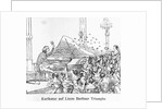 Franz Liszt During Concert in Berlin by Anonymous