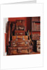 Stack of Antique Leather Suitcases by Anonymous