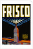 Frisco California Vegetables Crate Label by Anonymous