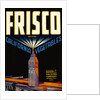 Frisco California Vegetables Crate Label by Anonymous