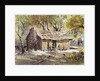 Mark Twain's Cabin by LaVere Hutchings