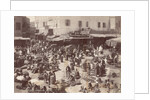 Busy Bazaar in Jaffa by Anonymous