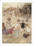 Ring-A-Ring-A-Roses Illustration by Arthur Rackham