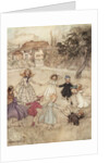 Ring-A-Ring-A-Roses Illustration by Arthur Rackham
