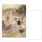 Ring-A-Ring-A-Roses Illustration by Arthur Rackham