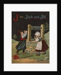 J for Jack and Jill Illustration by Anonymous