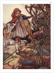 Little Red Riding Hood Illustration by Charles Robinson
