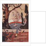 Humpty Dumpty Took the Book, and Looked at It Carefully Illustration by Milo Winter