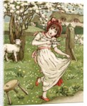 Little Miss Muffet Illustration by Kate Greenaway