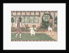 Illustration of Three Children Jumping Rope by Henriette Willebeek Le Mair