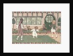 Illustration of Three Children Jumping Rope by Henriette Willebeek Le Mair