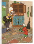 Old Mother Hubbard and Her Dog Illustration by William Donahey