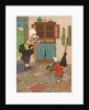 Old Mother Hubbard and Her Dog Illustration by William Donahey
