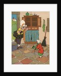 Old Mother Hubbard and Her Dog Illustration by William Donahey