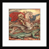 St. George and the Dragon Illustration by Anonymous