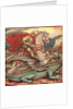 St. George and the Dragon Illustration by Anonymous