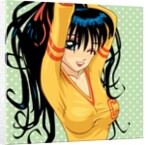 Anime Cheerleader by Anonymous