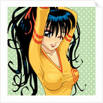 Anime Cheerleader by Anonymous